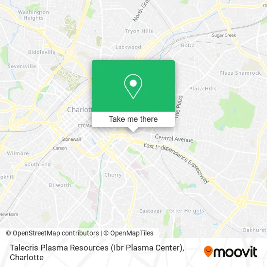 Mapa de Talecris Plasma Resources (Ibr Plasma Center)