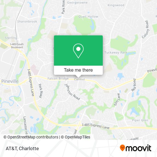 AT&T map