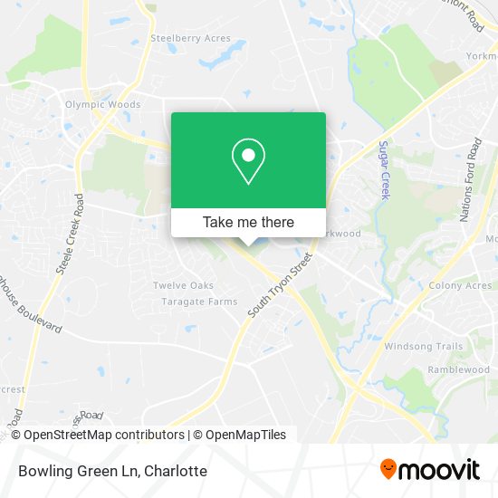 Bowling Green Ln map