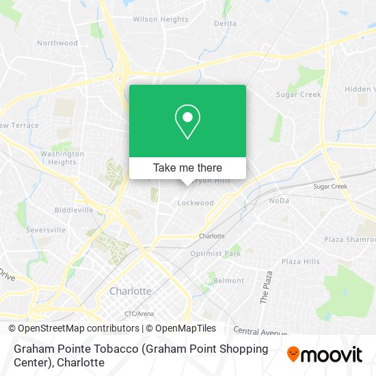 Mapa de Graham Pointe Tobacco (Graham Point Shopping Center)