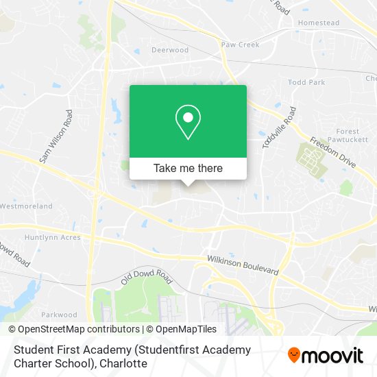 Student First Academy (Studentfirst Academy Charter School) map