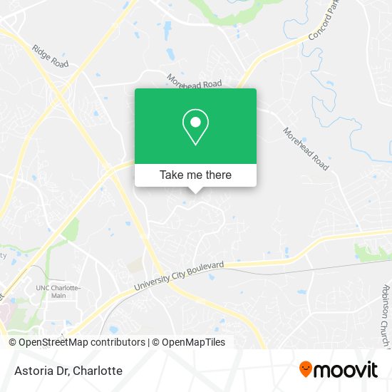 Mapa de Astoria Dr