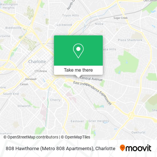 808 Hawthorne (Metro 808 Apartments) map