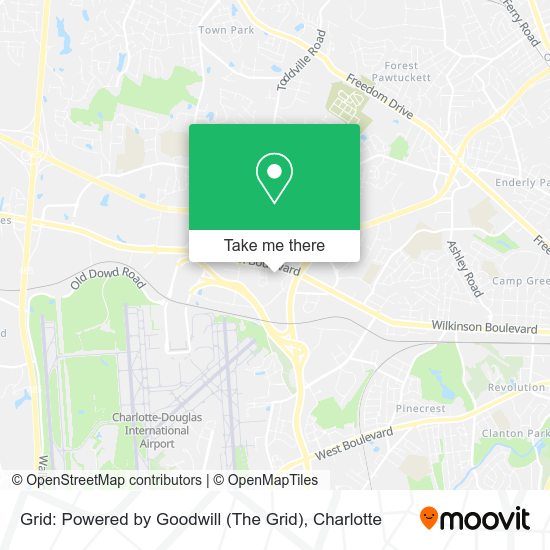 Grid: Powered by Goodwill (The Grid) map