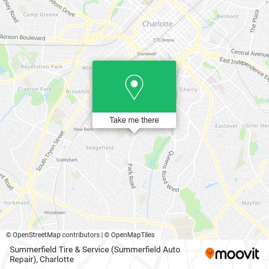 Summerfield Tire & Service (Summerfield Auto Repair) map