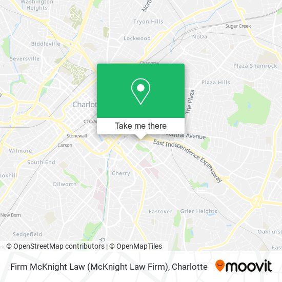Firm McKnight Law map