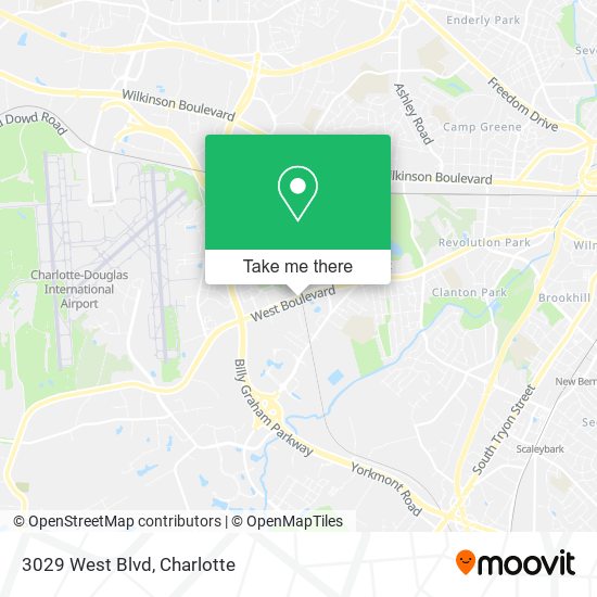 Mapa de 3029 West Blvd