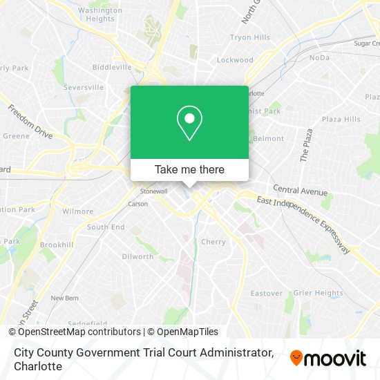 City County Government Trial Court Administrator map