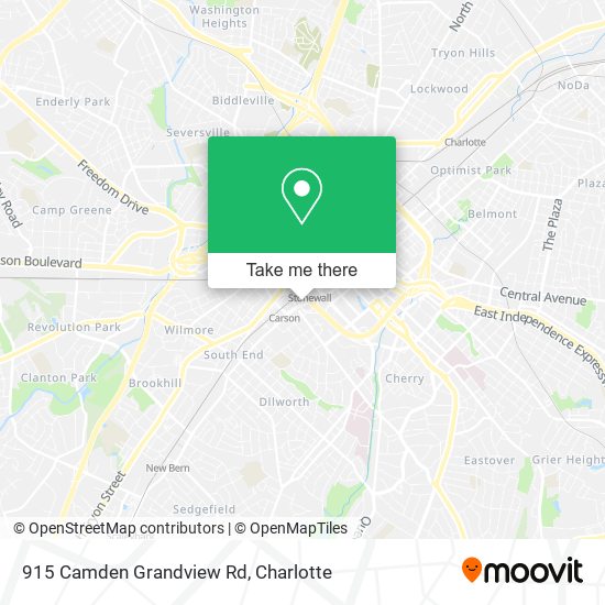 Mapa de 915 Camden Grandview Rd