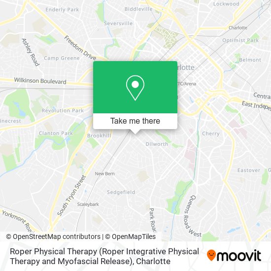 Mapa de Roper Physical Therapy (Roper Integrative Physical Therapy and Myofascial Release)