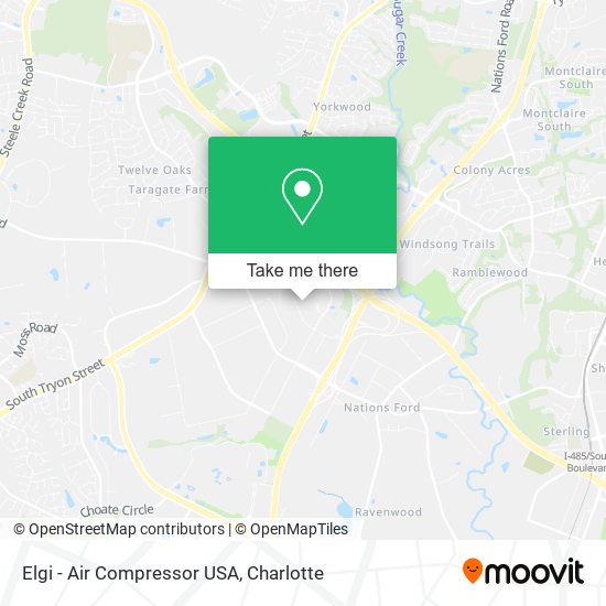 Elgi - Air Compressor USA map