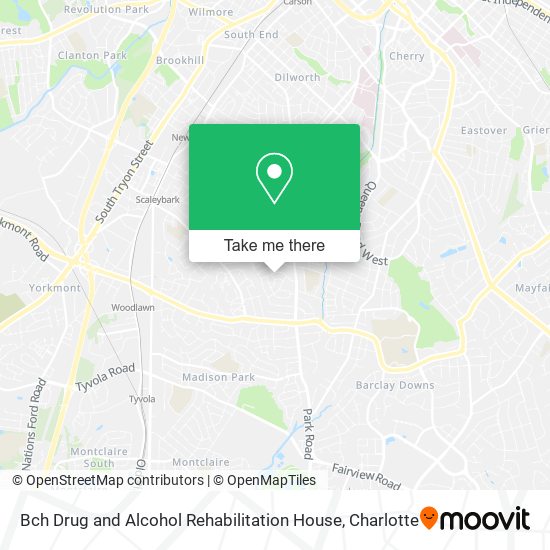 Bch Drug and Alcohol Rehabilitation House map