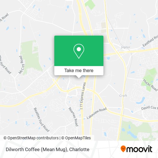 Dilworth Coffee (Mean Mug) map