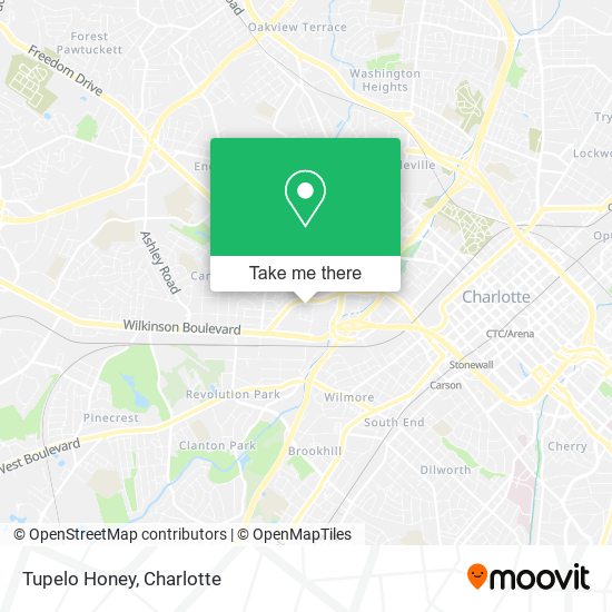 Tupelo Honey map