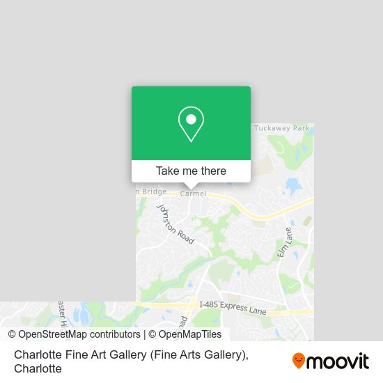 Mapa de Charlotte Fine Art Gallery (Fine Arts Gallery)