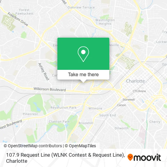 107.9 Request Line (WLNK Contest & Request Line) map