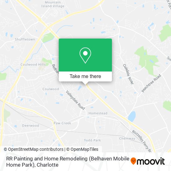 RR Painting and Home Remodeling (Belhaven Mobile Home Park) map
