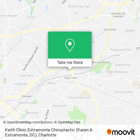 Mapa de Keith Clinic Estramonte Chiropractic (Karen A Estramonte, DC)