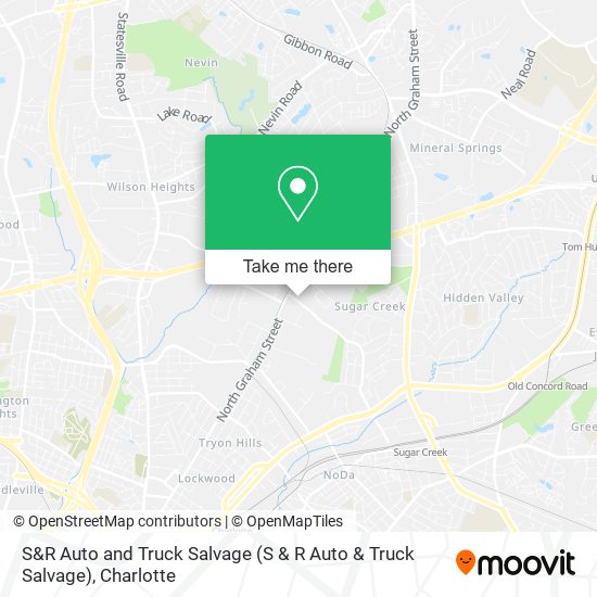 S&R Auto and Truck Salvage map