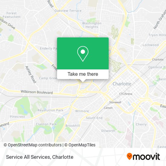 Mapa de Service All Services