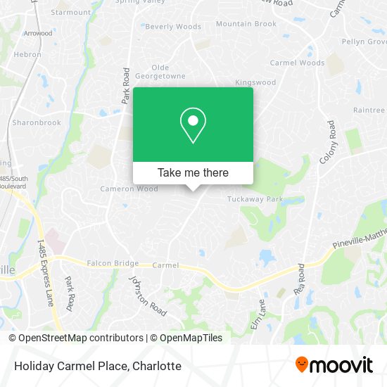 Mapa de Holiday Carmel Place