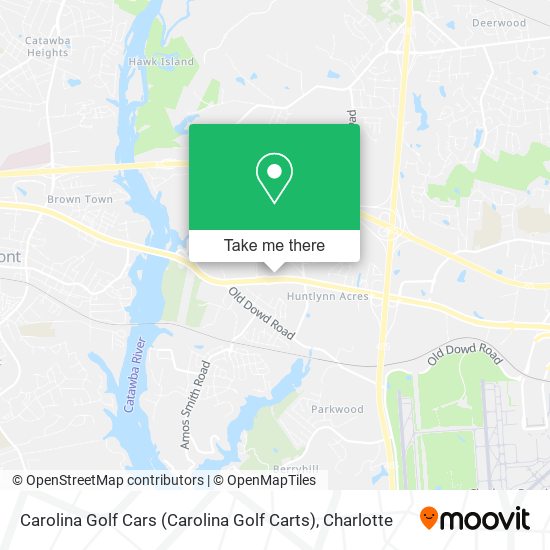 Carolina Golf Cars (Carolina Golf Carts) map