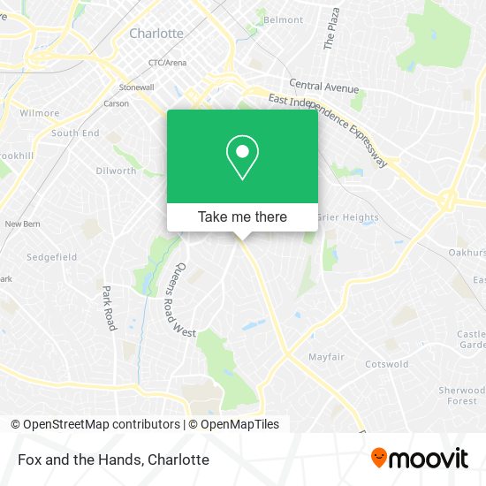 Fox and the Hands map