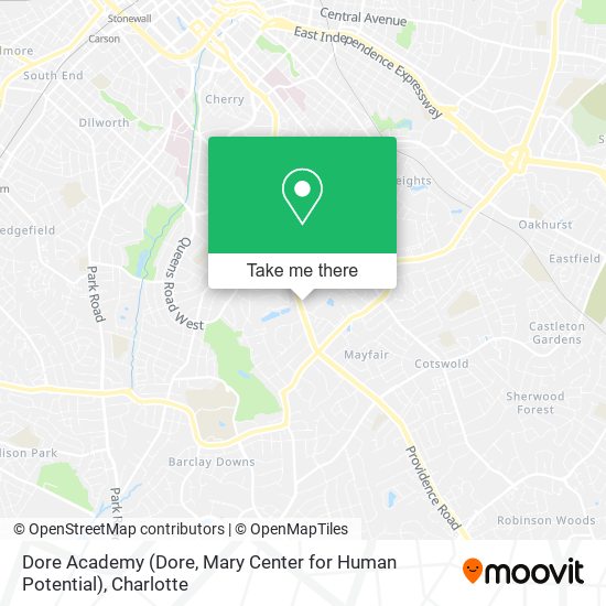 Dore Academy (Dore, Mary Center for Human Potential) map