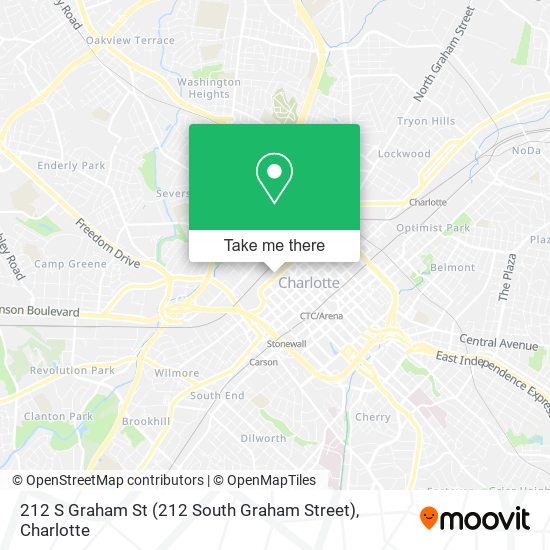 212 S Graham St (212 South Graham Street) map
