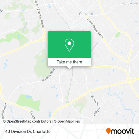 Mapa de 40 Division Dr