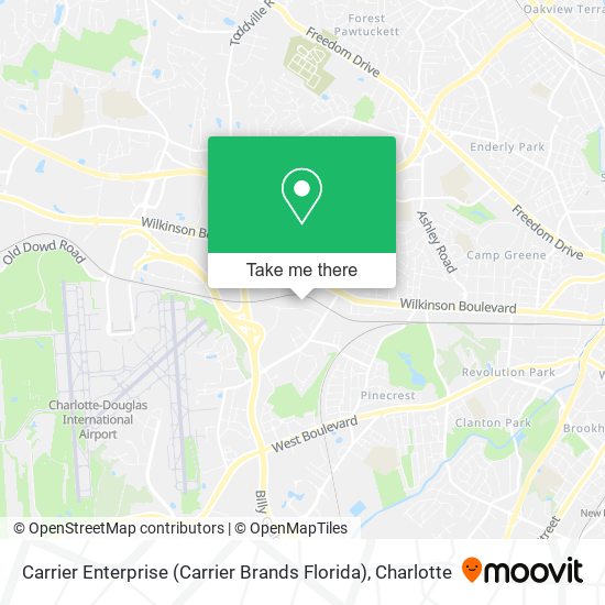 Carrier Enterprise (Carrier Brands Florida) map