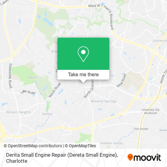 Derita Small Engine Repair (Dereta Small Engine) map