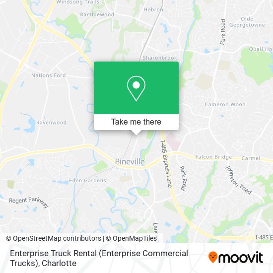 Enterprise Truck Rental (Enterprise Commercial Trucks) map