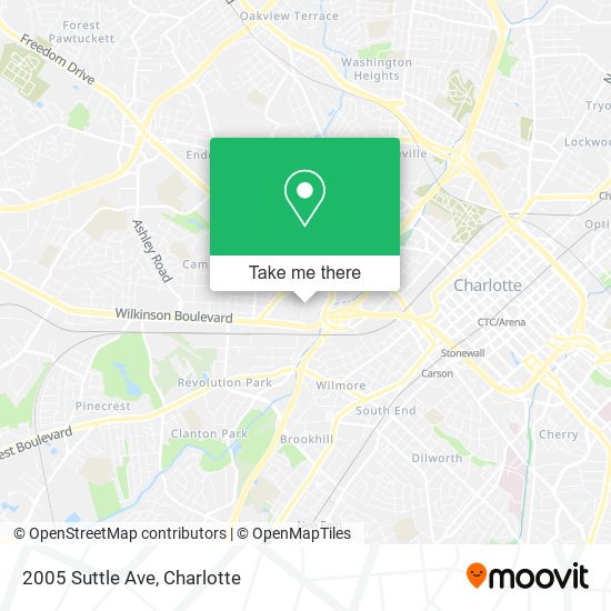 Mapa de 2005 Suttle Ave