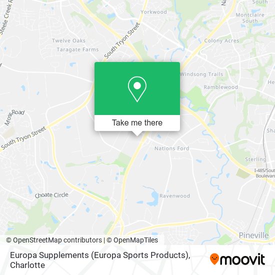 Europa Supplements (Europa Sports Products) map