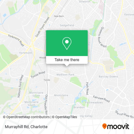 Murrayhill Rd map