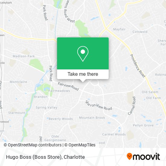 Hugo Boss (Boss Store) map