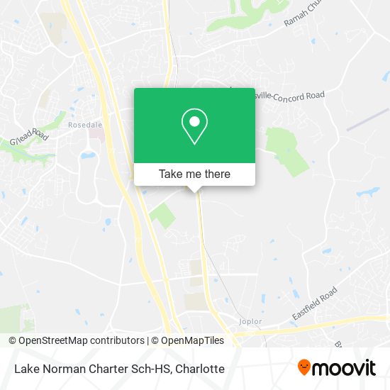 Lake Norman Charter Sch-HS map