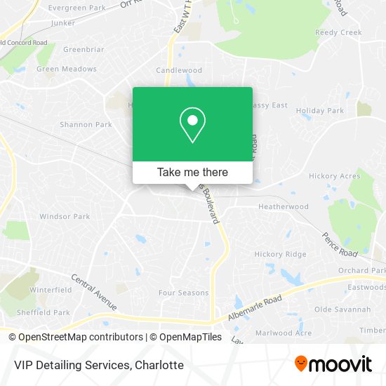 VIP Detailing Services map