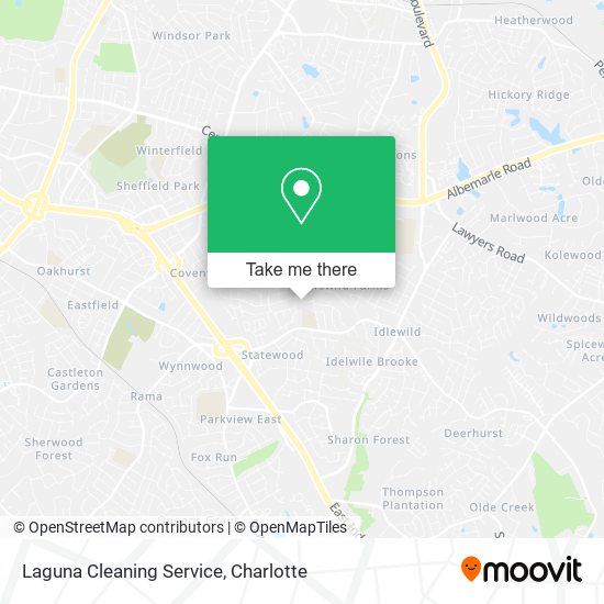 Laguna Cleaning Service map