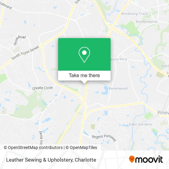 Leather Sewing & Upholstery map