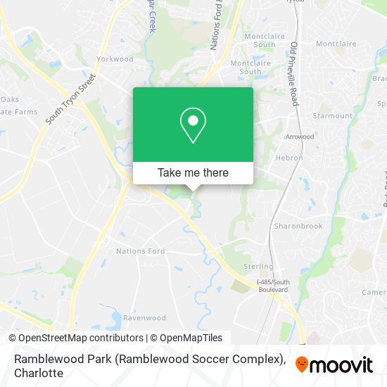 Ramblewood Park (Ramblewood Soccer Complex) map
