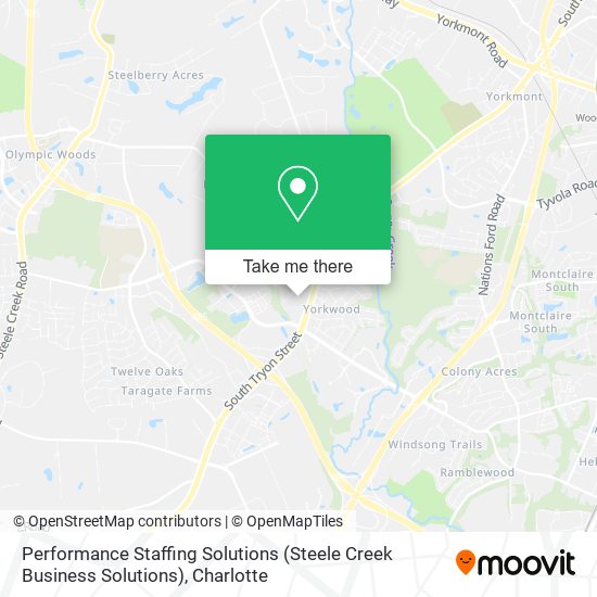 Performance Staffing Solutions (Steele Creek Business Solutions) map