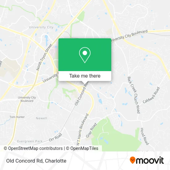Mapa de Old Concord Rd