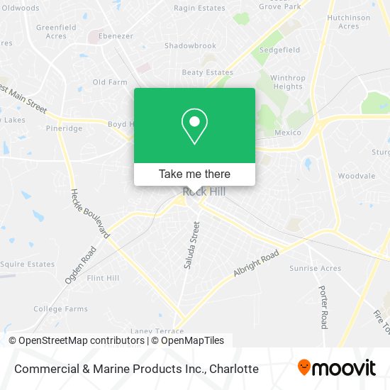 Mapa de Commercial & Marine Products Inc.