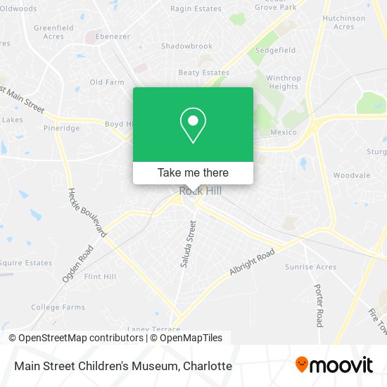 Mapa de Main Street Children's Museum