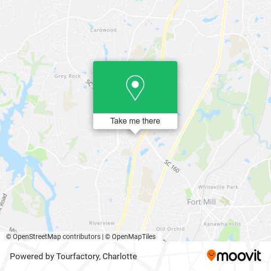 Powered by Tourfactory map
