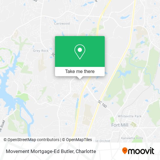 Mapa de Movement Mortgage-Ed Butler