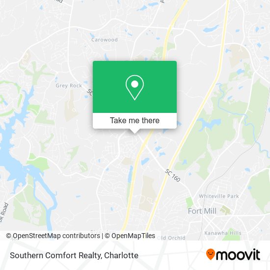 Southern Comfort Realty map