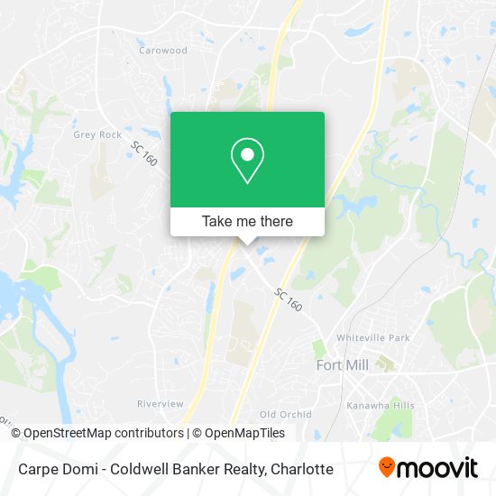 Carpe Domi - Coldwell Banker Realty map